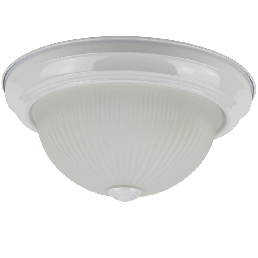 2 Light,  Style, Ceiling Space Collection, Smooth White Finish