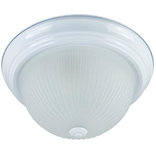 2 Light,  Style, Ceiling Space Collection, Smooth White Finish