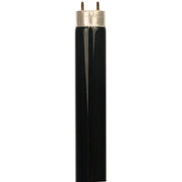 13.5 Inch, 10 Watt, T8 Black Light Straight Tube, 6500K - Black Light Blue