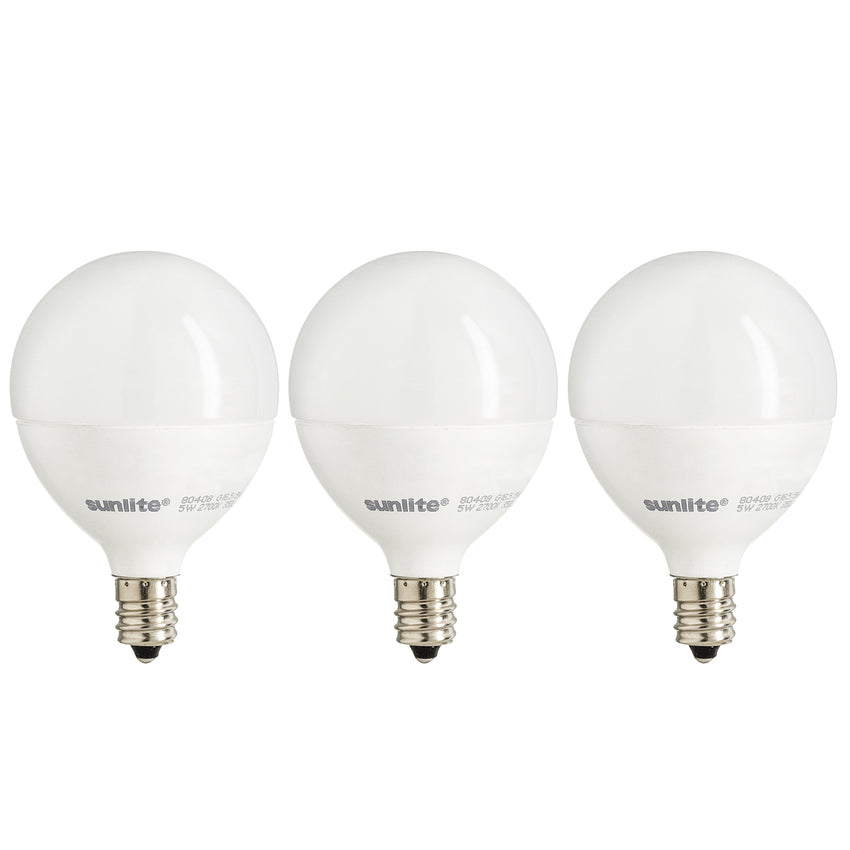 G16.5, 40 Watt Equivalent, 350 Lumen, 2700K - Warm White