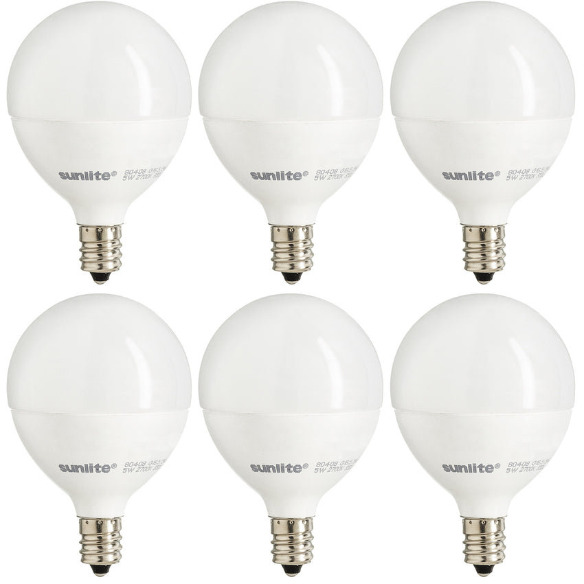 G16.5, 40 Watt Equivalent, 350 Lumen, 2700K - Warm White