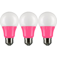 Pink LED A19, 3 Watt