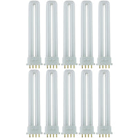 13 Watt, PL 4-Pin Single U-Shaped Twin Tube, 3500K - Neutral White