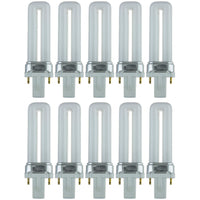 5 Watt, PL 2-Pin Single U-Shaped Twin Tube, 4100K - Cool White