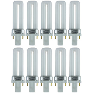 5 Watt, PL 2-Pin Single U-Shaped Twin Tube, 4100K - Cool White