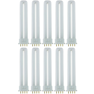 13 Watt, PL 4-Pin Single U-Shaped Twin Tube, 4100K - Cool White