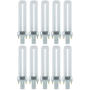 7 Watt, PL 2-Pin Single U-Shaped Twin Tube, 2700K - Warm White