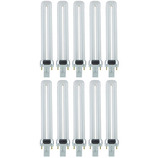 13 Watt, PL 2-PIN Single U-Shaped Twin Tube, 2700K - Warm White