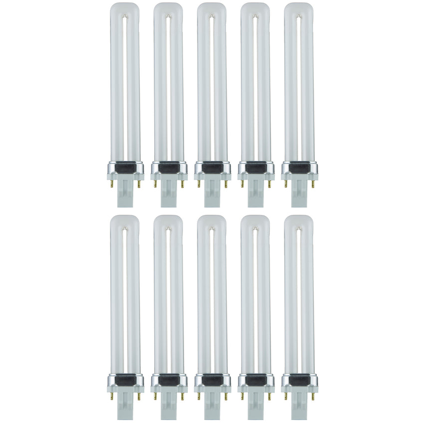 13 Watt, PL 2-PIN Single U-Shaped Twin Tube, 2700K - Warm White