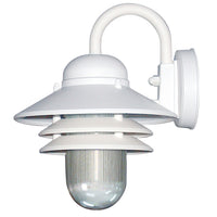 1 Light, Nautical Style, Porch Lighting, White Finish