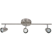 3 Light,  Style, Ceiling Space Collection, Brushed Nickel Finish