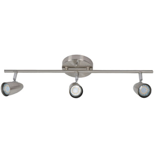 3 Light,  Style, Ceiling Space Collection, Brushed Nickel Finish