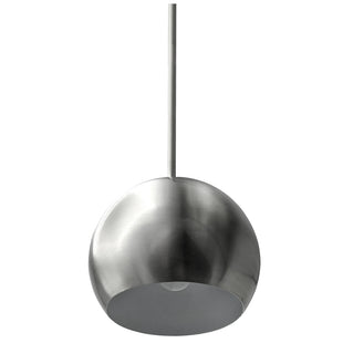 N/A Light, Globe Style, Pendant, Brushed Nickel Finish