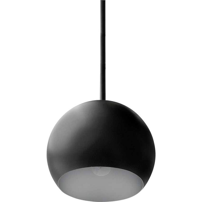 N/A Light, Globe Style, Pendant, Black Finish