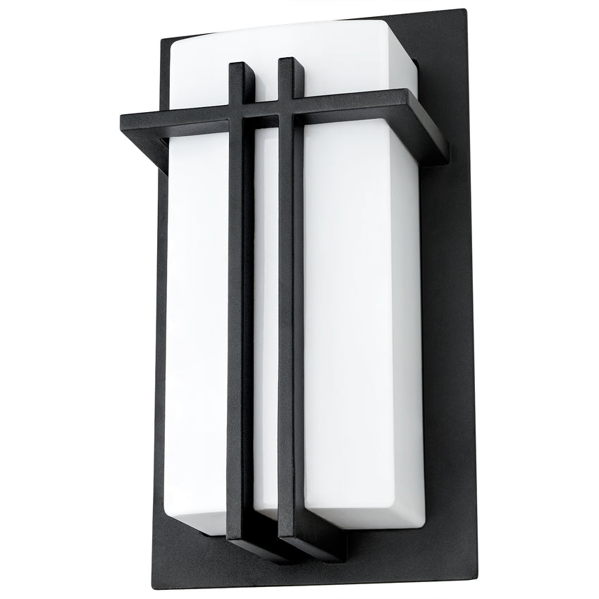 1 Light, Decorative Style, Sconce, Black Powder Finish