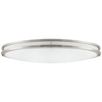 32" Surface Mounted Double Band Fixture, Brushed Nickel Finish CCT Selectable