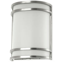 10.5" Sconce Brushed Nickel Finish CCT Selectable