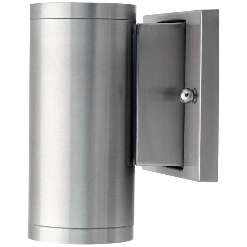 6" Porch Light Brushed Nickel Finish CCT Selectable