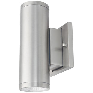 8" Porch Light Brushed Nickel Finish CCT Selectable