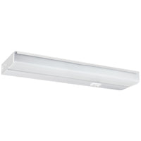 18" Undercabinet Fixture, White Finish CCT Selectable