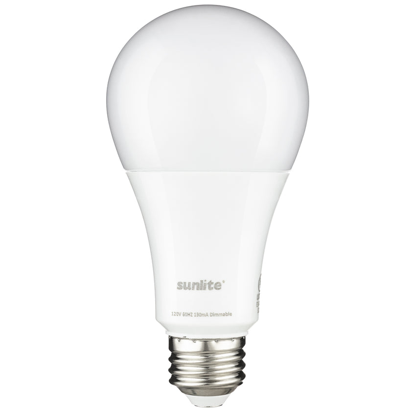 A21, 60W/75W/125W Watt Equivalent, 800/1500/2100 Lumen, 3000K - Warm White