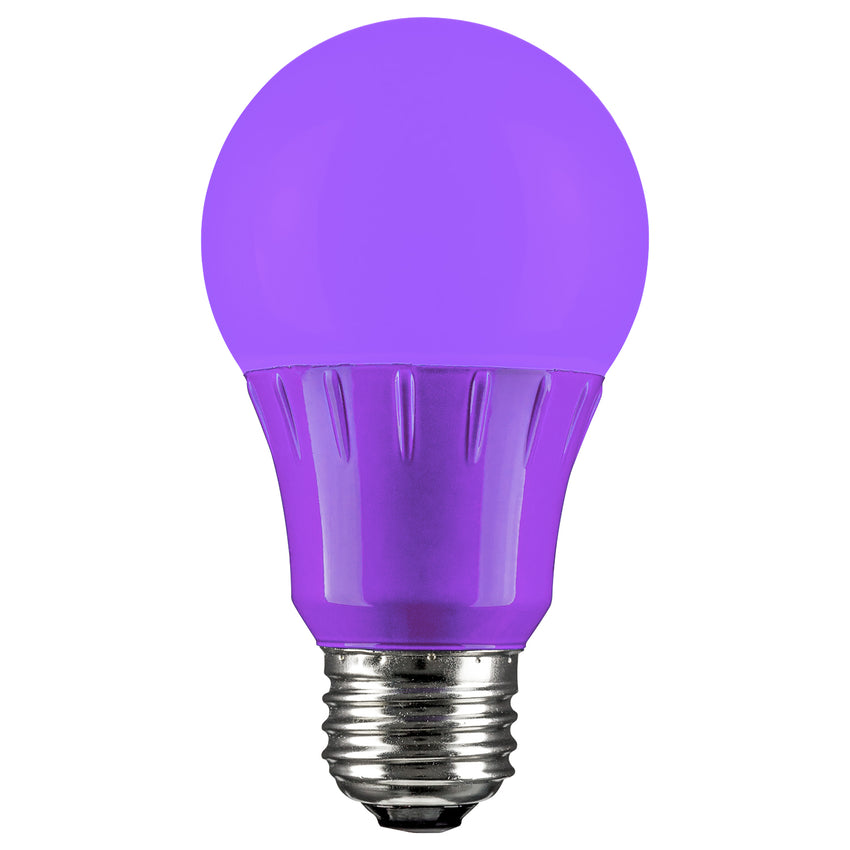 Purple LED A19, 3 Watt