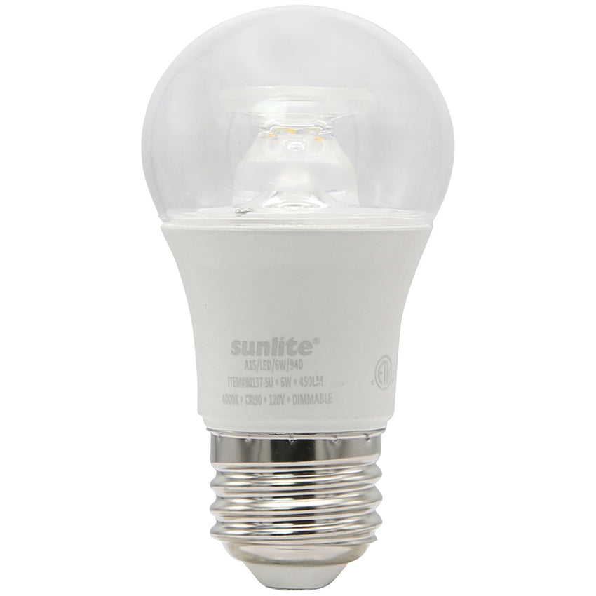 A15, 40 Watt Equivalent, 450 Lumen, 4000K - Cool White