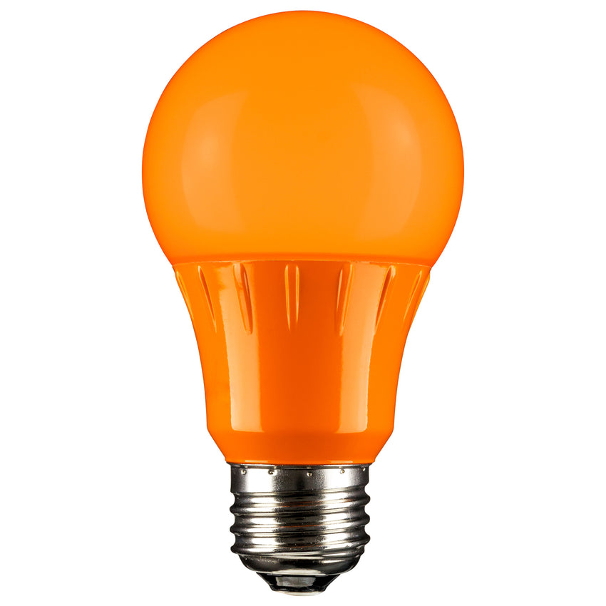 Orange LED A19, 3 Watt