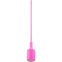 1 Light, UFO Style, Pendant, Pink Finish