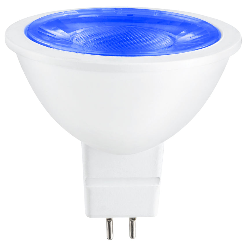 MR16, 25 Watt Equivalent, 35 Lumen,  - Blue