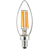 B11, 60 Watt Equivalent, 600 Lumen, 3000K - Warm White