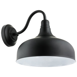 Decorative Porch Light Matte Black Finish 3000K - Warm White