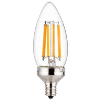 B11, 75 Watt Equivalent, 800 Lumen, 2700K - Warm White