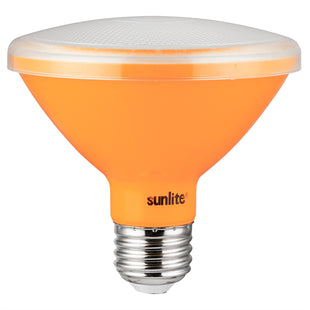 Amber LED PAR30, 8 Watt