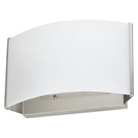 7" Sconce Brushed Nickel Finish CCT Selectable