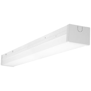 36" Wraparound Fixture, White Finish CCT Selectable