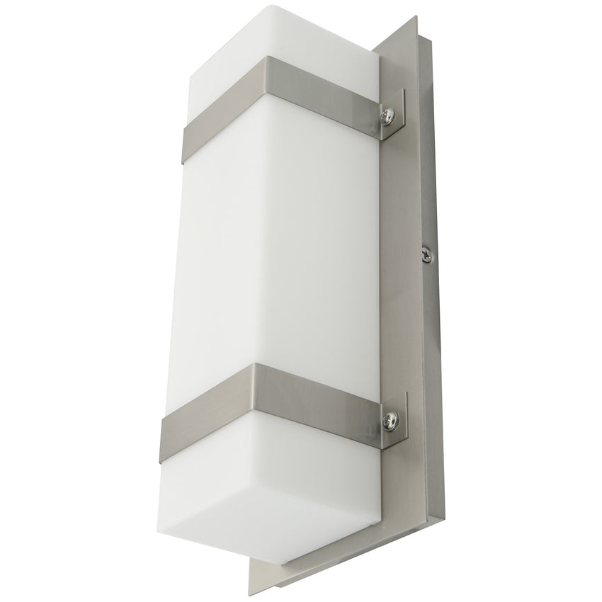 9.6" Sconce Brushed Nickel Finish CCT Selectable