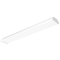 48" Surface Mounted Wraparound Fixture, White Finish CCT Selectable