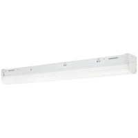 24" Strip Fixture, with Bi-Level Sensor, White Finish CCT Selectable