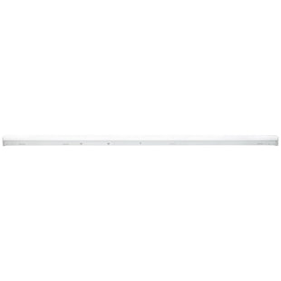 96" Strip Fixture, with Battery Backup, White Finish CCT Selectable