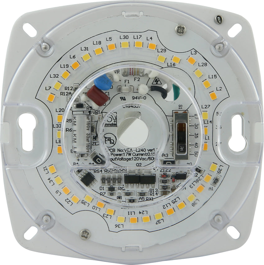 4" Module Retrofit Clear Finish CCT Selectable