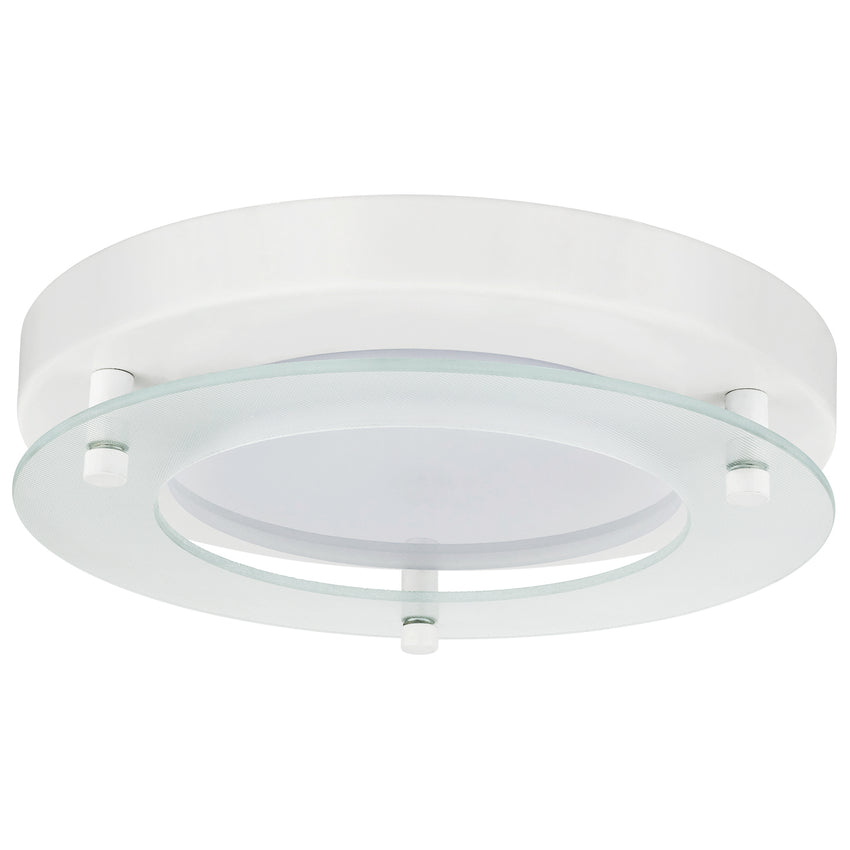 8" Ceiling Space Collection White Finish 4000K - Cool White