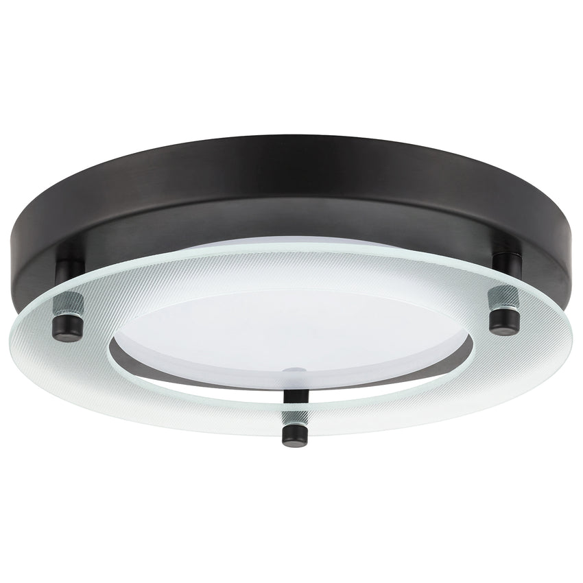 8" Ceiling Space Collection Black Finish 4000K - Cool White