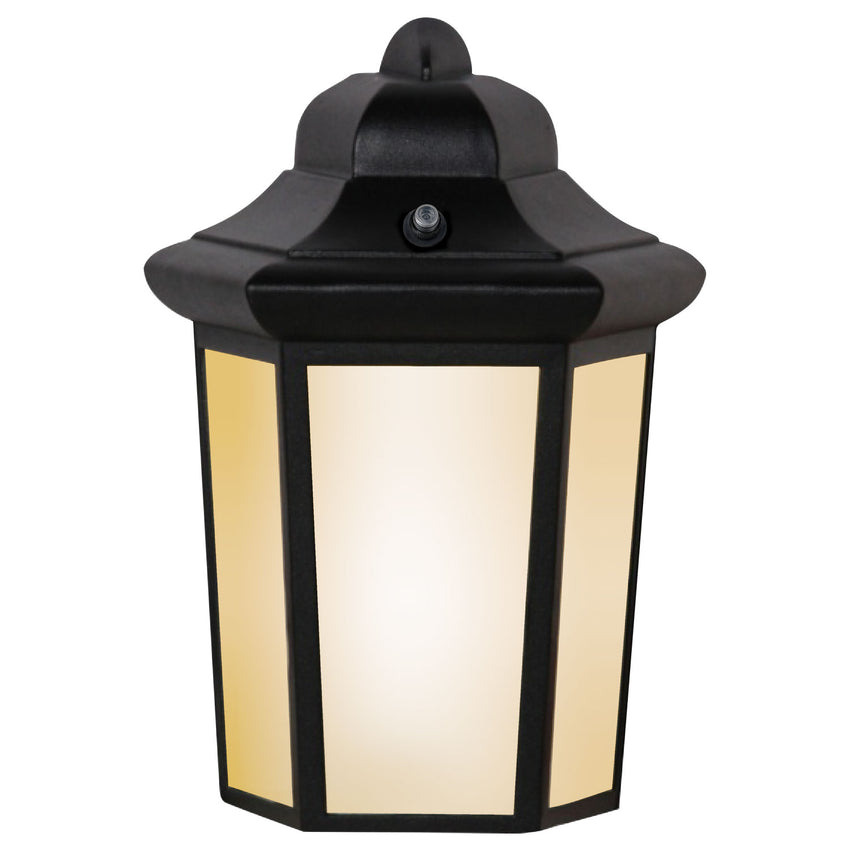 Decorative Porch Light Black Finish CCT Selectable