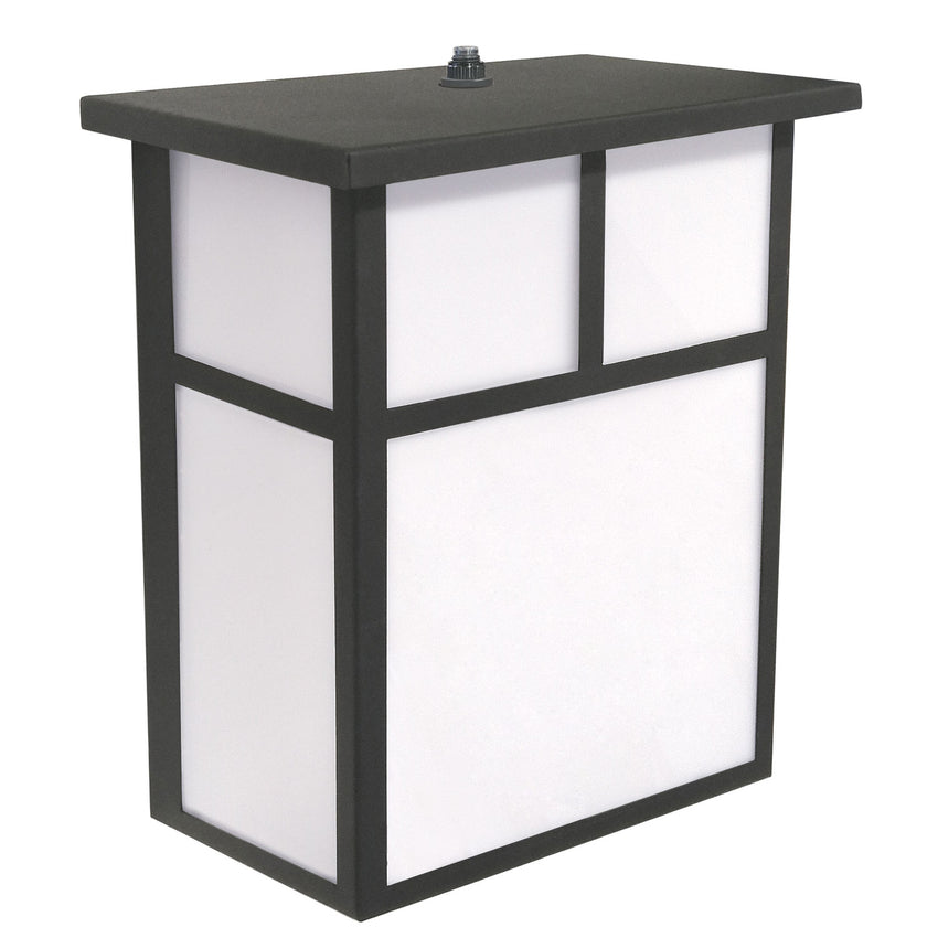 Porch Light Black Finish CCT Selectable