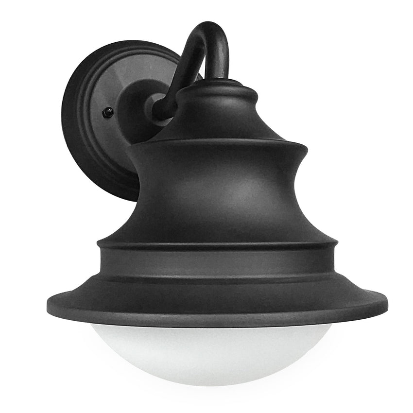 Decorative Porch Light Black Finish CCT Selectable