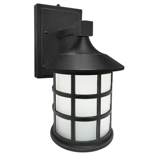 Decorative Porch Light Black Finish CCT Selectable