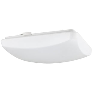 11" Surface Mounted Mushroom Fixture, White Finish 3000K - Warm White