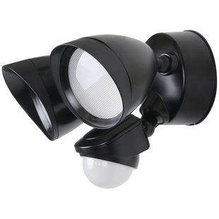 Security Light Black Finish 3000K - Warm White