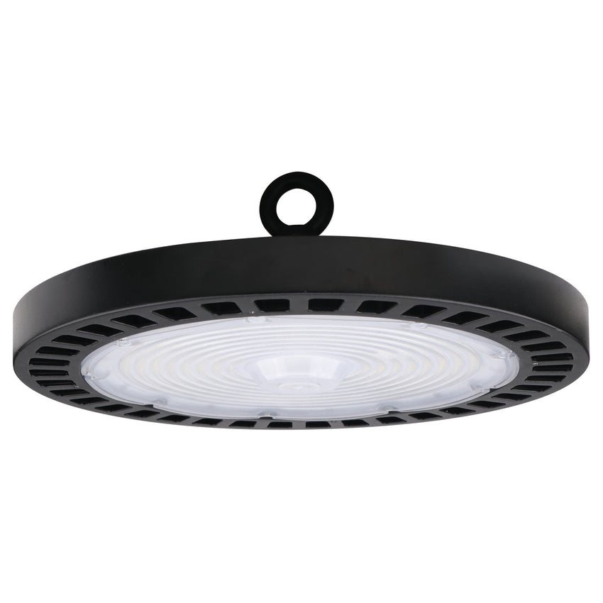 12.6" High Bay Fixture, Black Finish 5000K - Super White